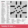 image Mensa Crossword 2025 Desk Calendar Third Alternate Image width="1000" height="1000"