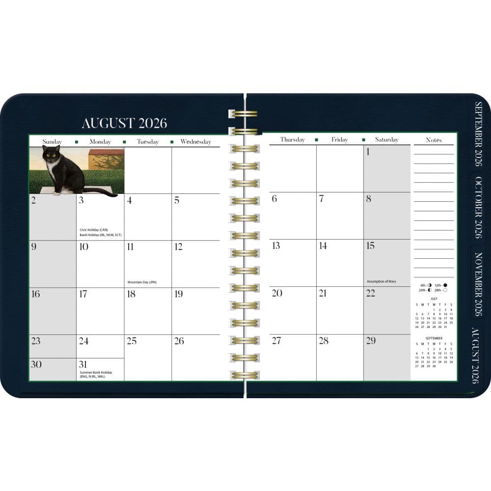 American Cat Deluxe 2027 Planner by Lowell Herrero First Alternate Image