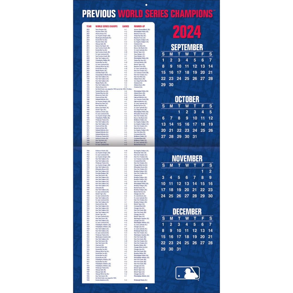 MLB Toronto Blue Jays 2025 Wall Calendar Second Alternate Image