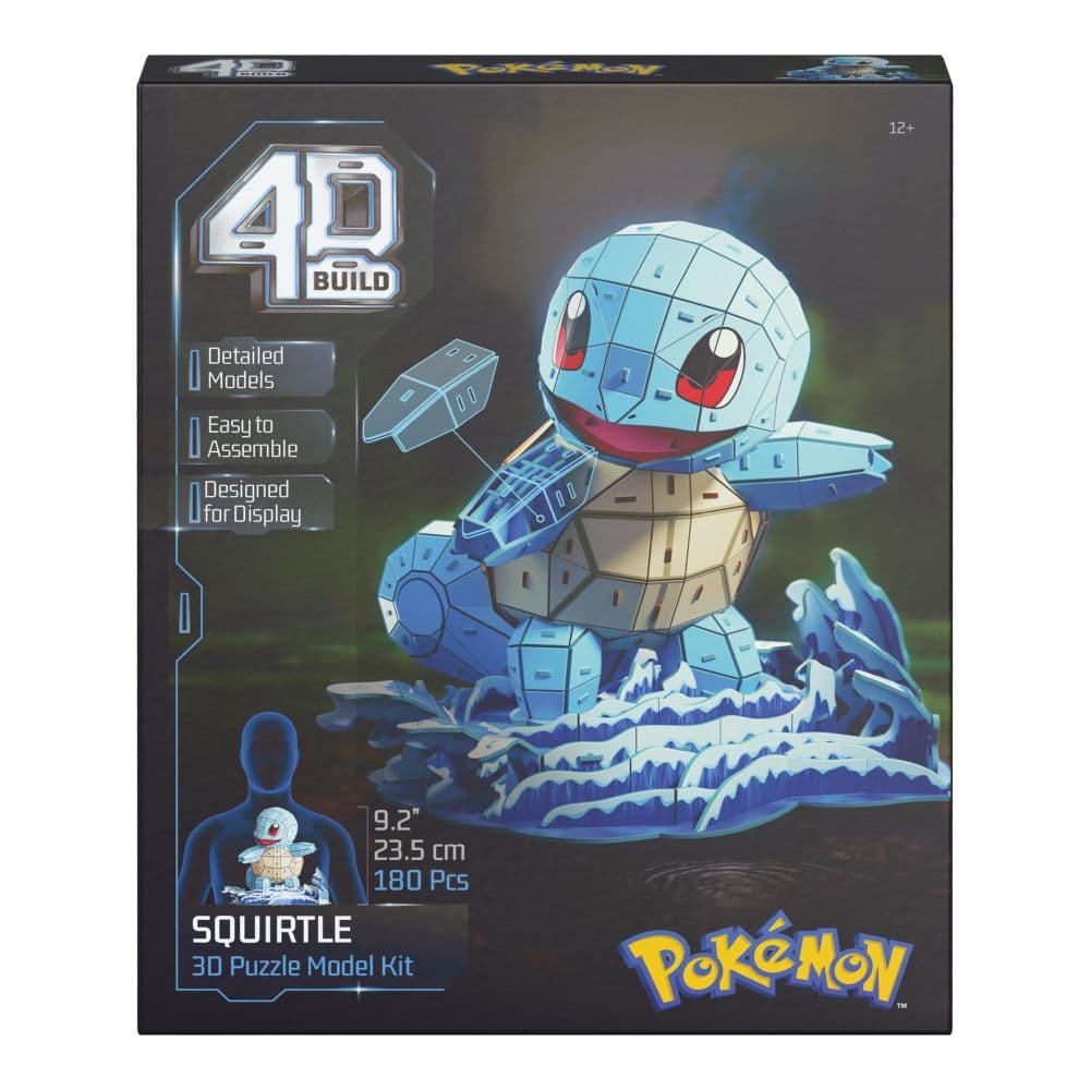 4D Pokemon Squirtle 3D Puzzle Sixth Alternate Image