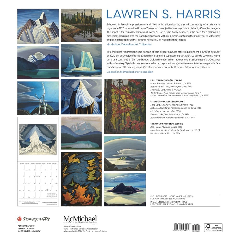 Harris 2025 Wall Calendar First Alternate Image width="1000" height="1000"