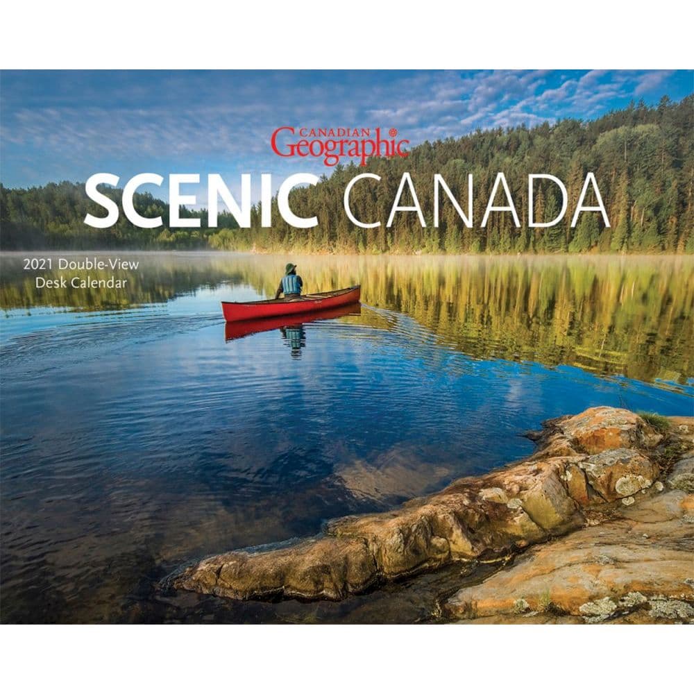 Canadian Geographic Scenic Easel Calendar