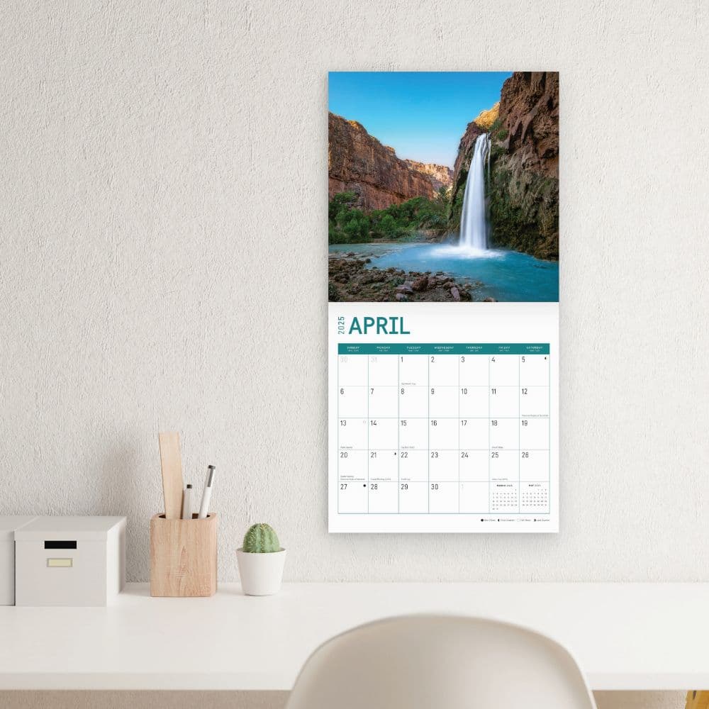 Grand Canyon 2025 Wall Calendar Third Alternate Image width="1000" height="1000"