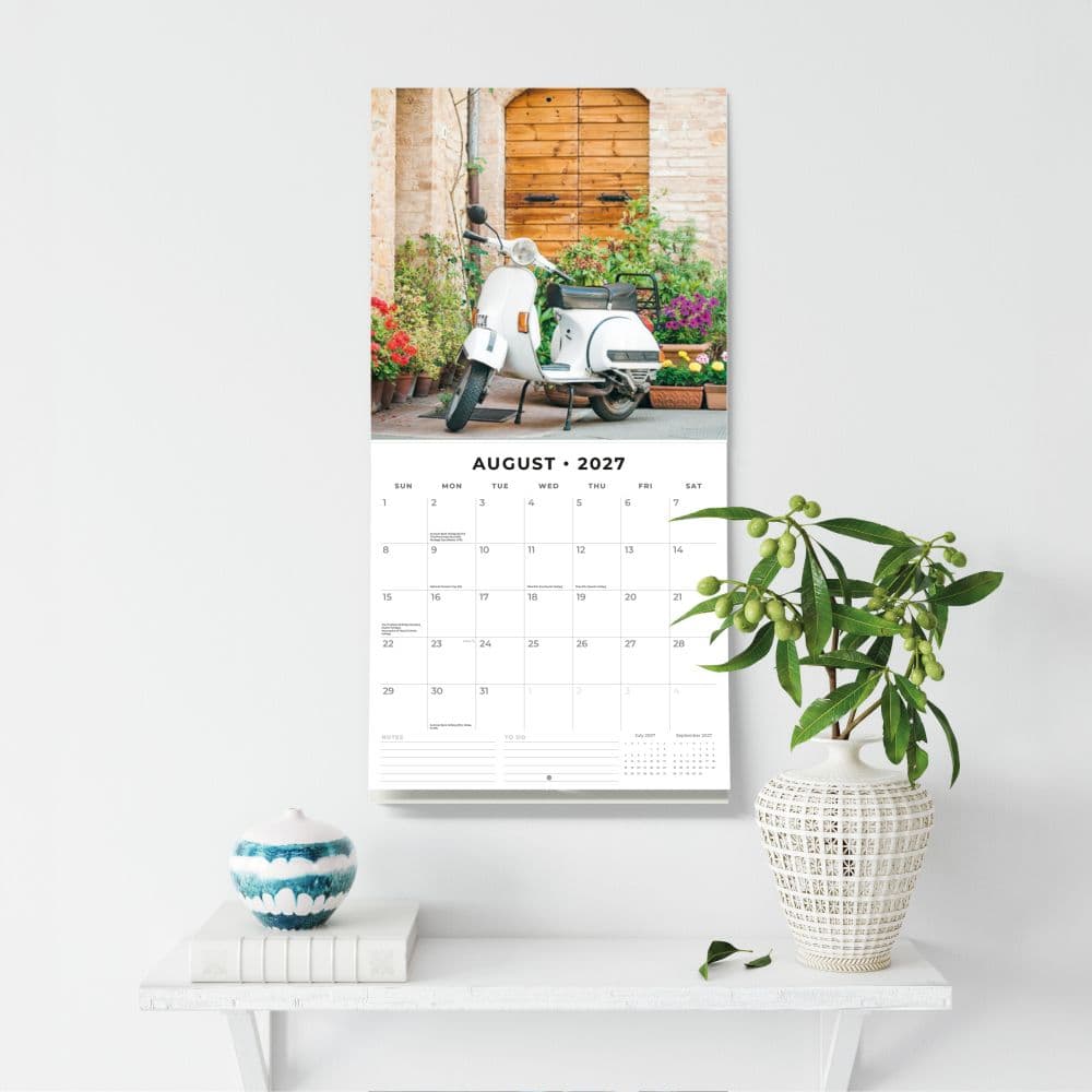 Scooters 2027 Wall Calendar Fifth Alternate Image
