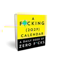 image Fcking 2027 Desk Calendar Main Product Image