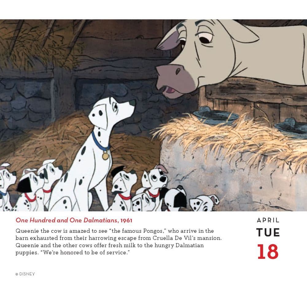 Disney Animation 2023 Desk Calendar - Calendars.com