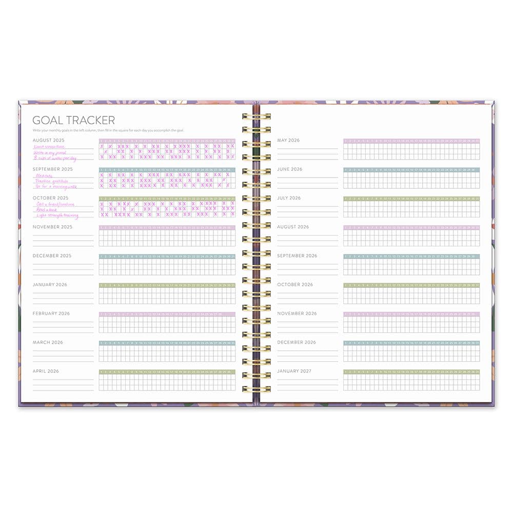 Secret Garden Spiral 2026 Planner Third  Alternate Image
