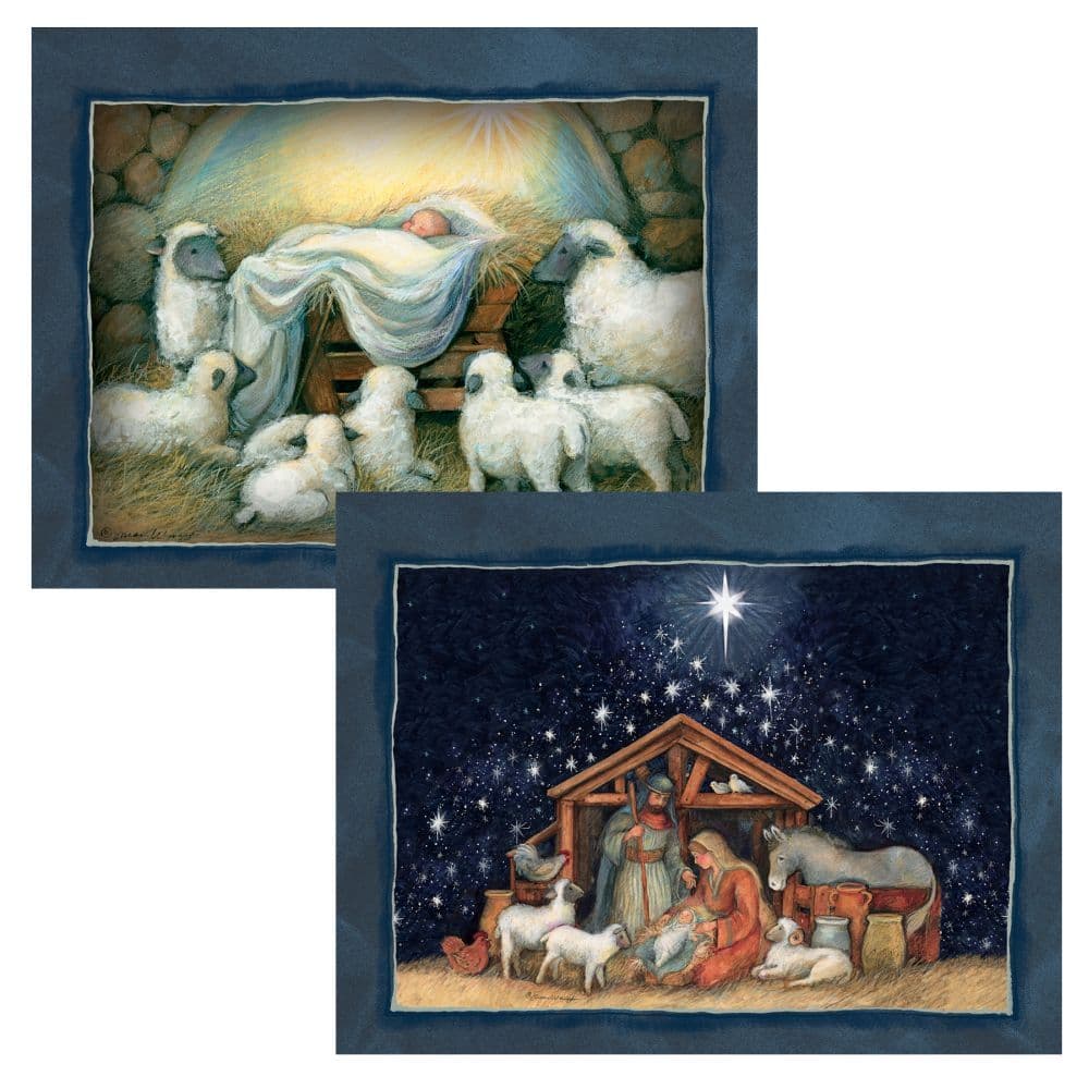 Nativity Assorted 5.375 In X 6.875 In Boxed Christmas Cards by Susan Winget - Calendars.com