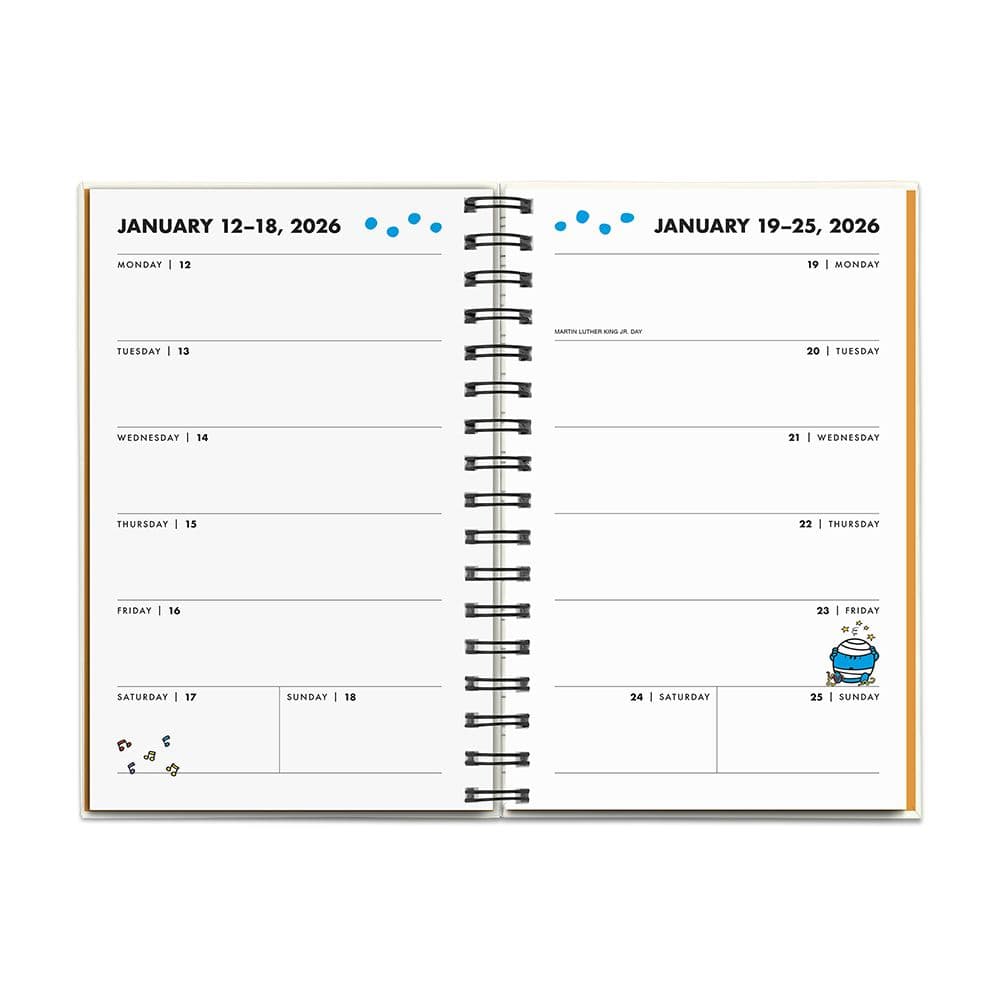 Mr Positive Thinking Chenille 2026 Planner Sixth Alternate Image