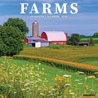image Farms and Barns 2026 Wall Calendar  Main Image