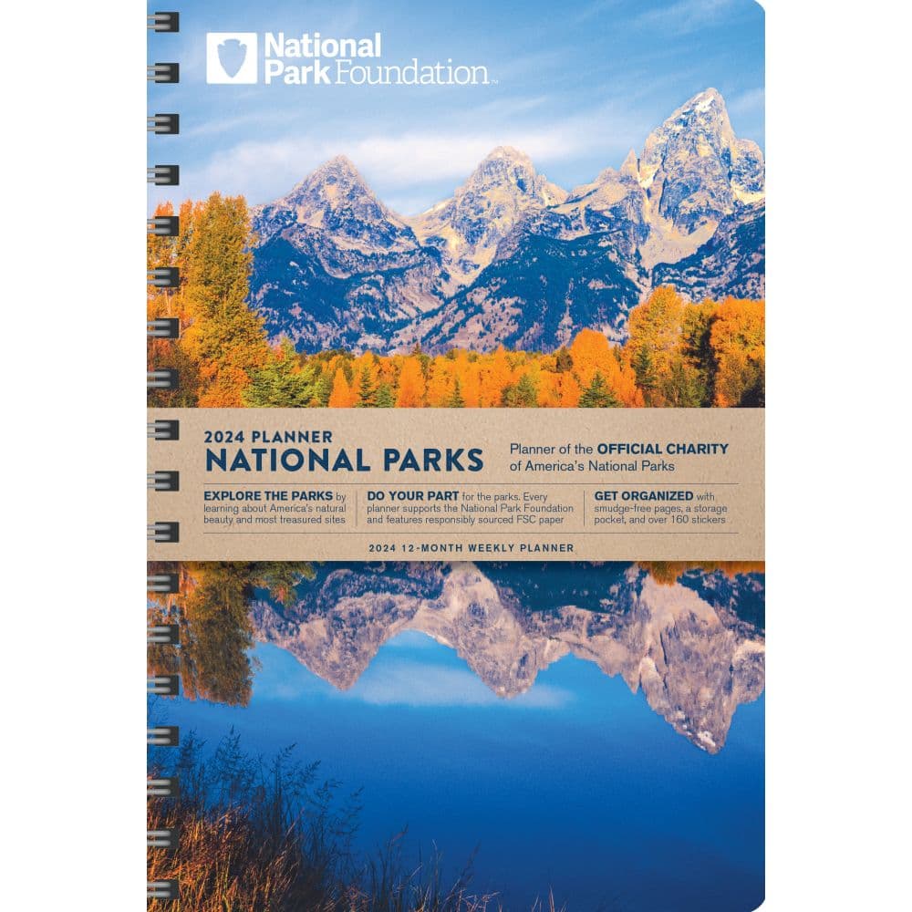 National Parks 2024 Weekly Planner by Editors of Rock Point