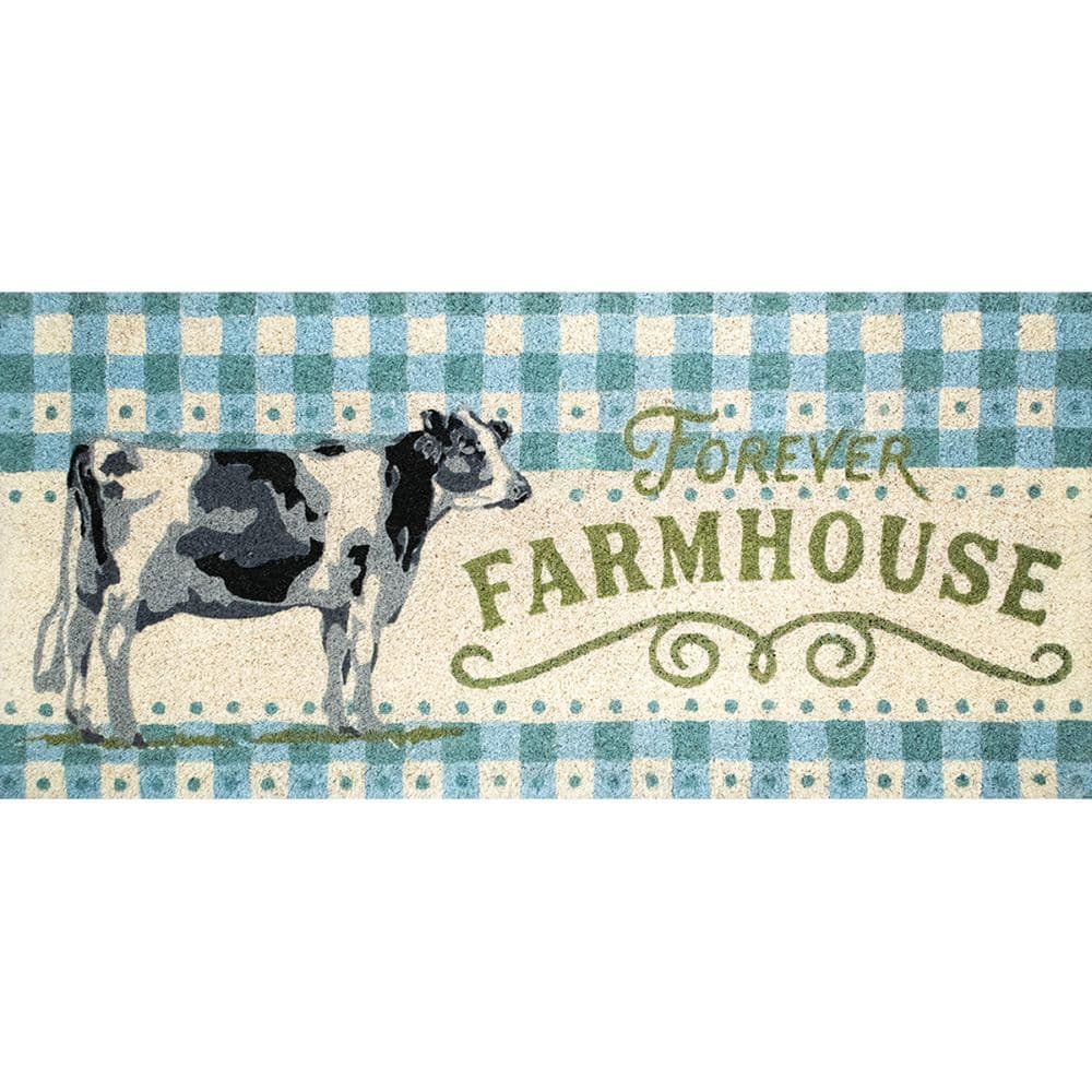 Farmhouse Coir Large Doormat by Chad Barrett