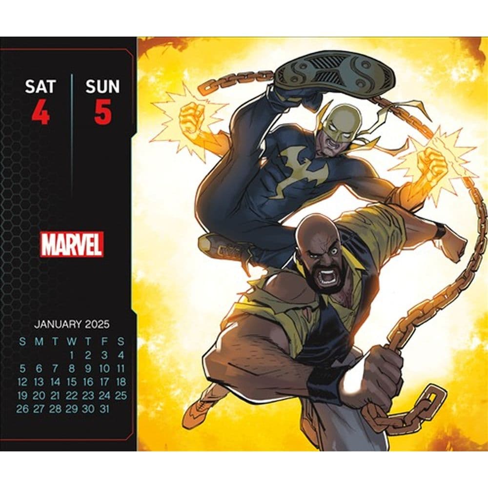 Marvel History 2025 Desk Calendar Fifth Alternate Image