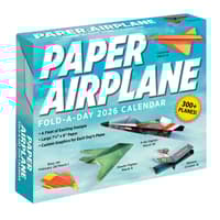image Paper Airplane 2026 Desk Calendar  Main Image