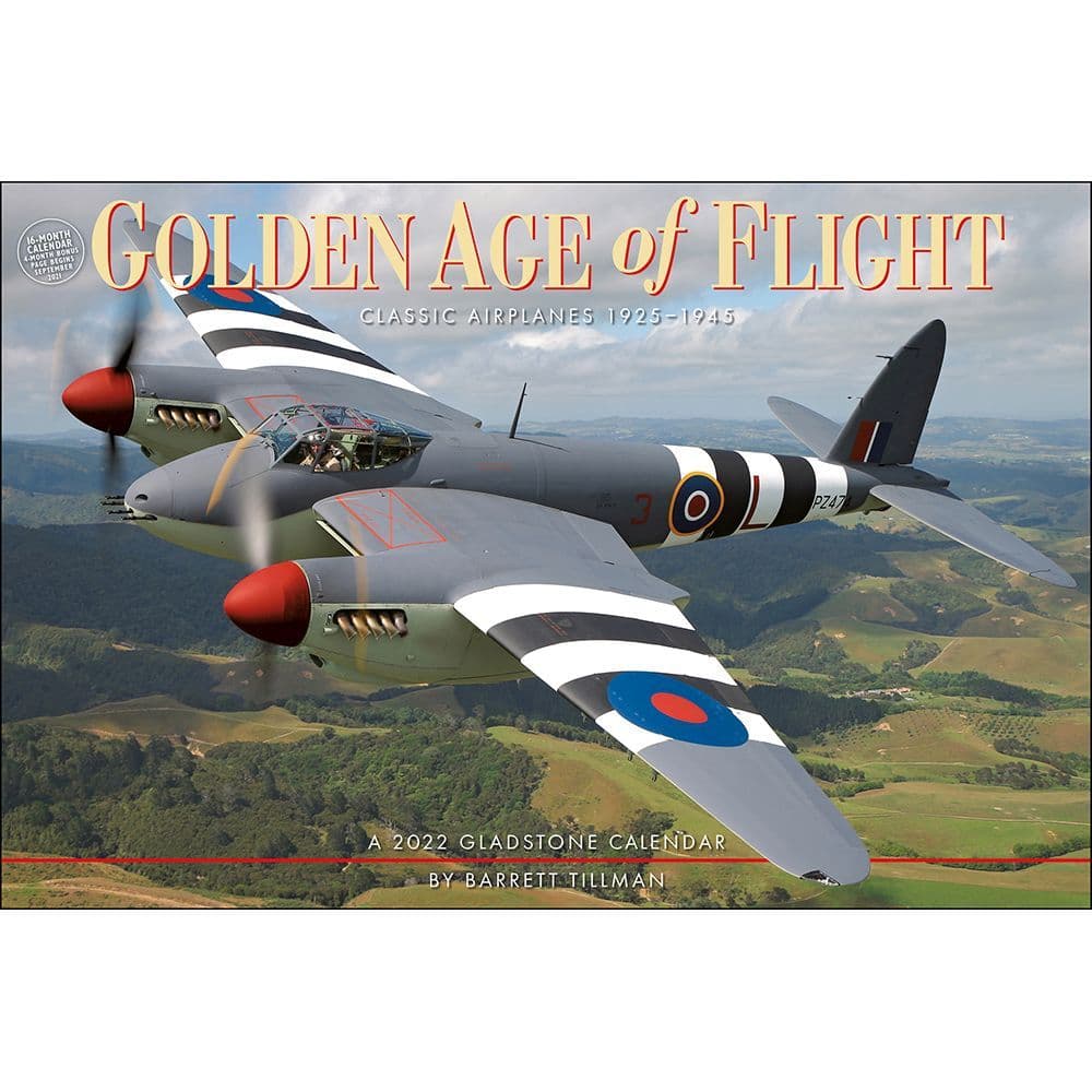 Golden Age of Flight 2022 Wall Calendar