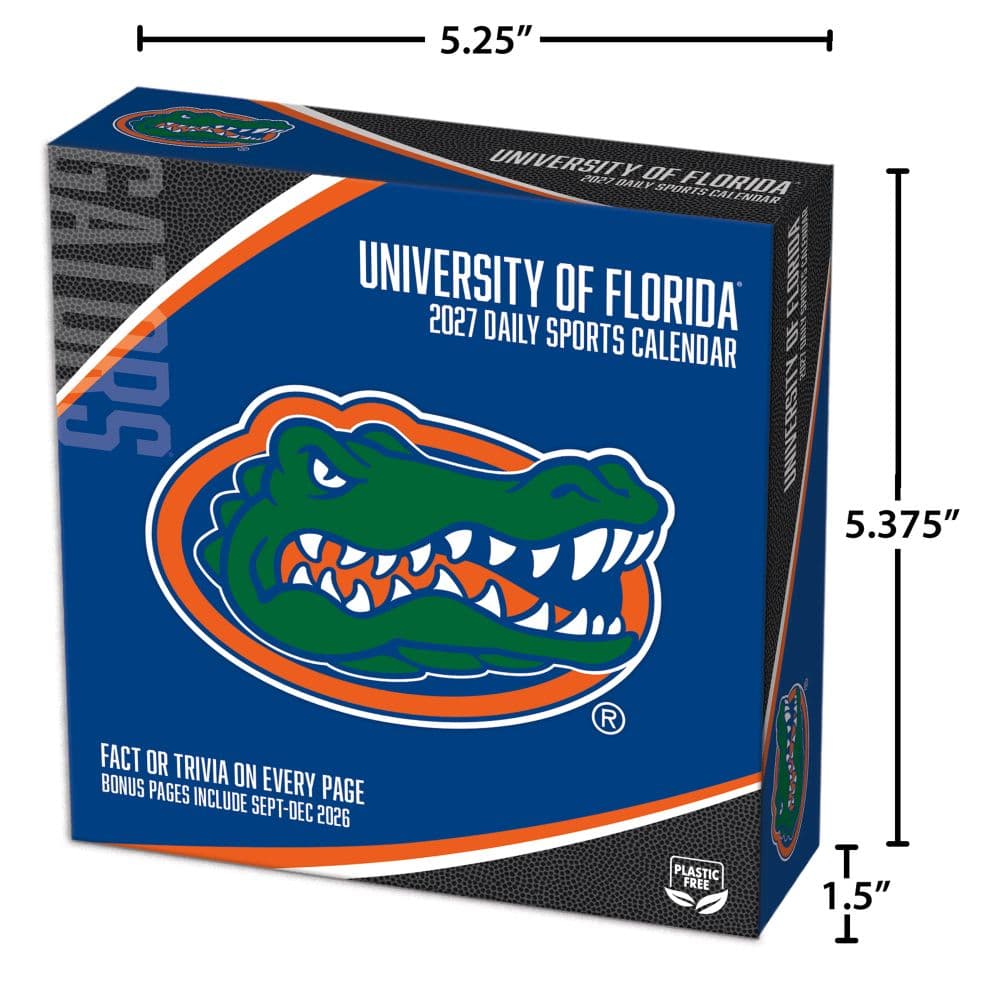 Florida Gators 2027 Desk Calendar Fifth Alternate Image