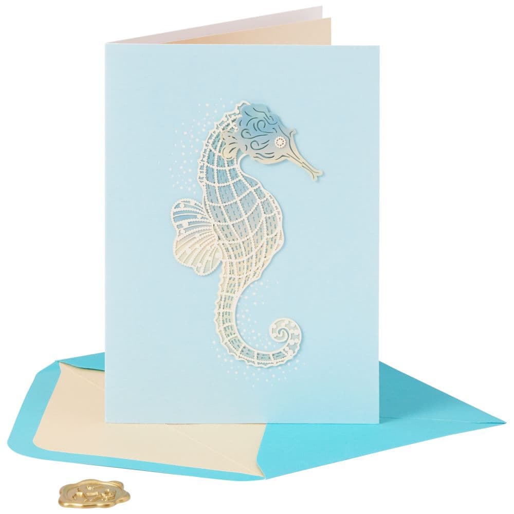 Seahorse Greeting Card 8th Product Detail  Image width="1000" height="1000"