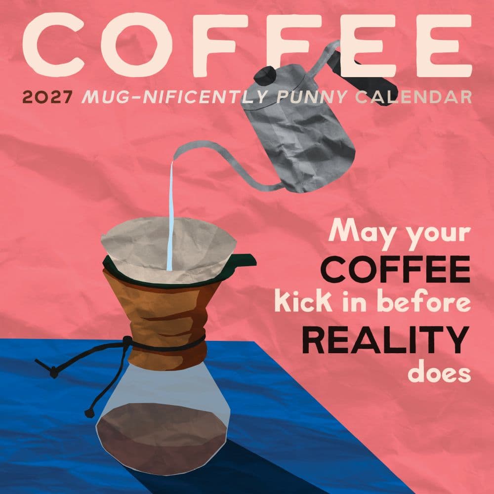 Coffee Mug-nificently Punny 2027 Wall Calendar Main Product Image