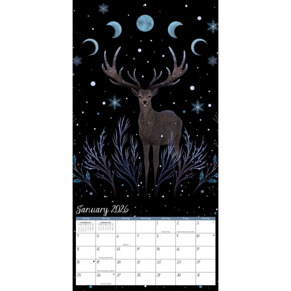 Moonlight Magic 2026 Wall Calendar by Lea Yunk Third Alternate Image