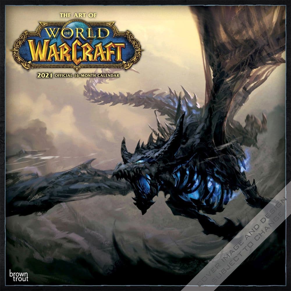 World Of Warcraft 2023 Calendar World Of Warcraft Wall Calendar - Calendars.com