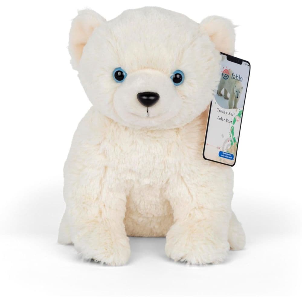 Polar Bear Tracking Plush Main Product Image