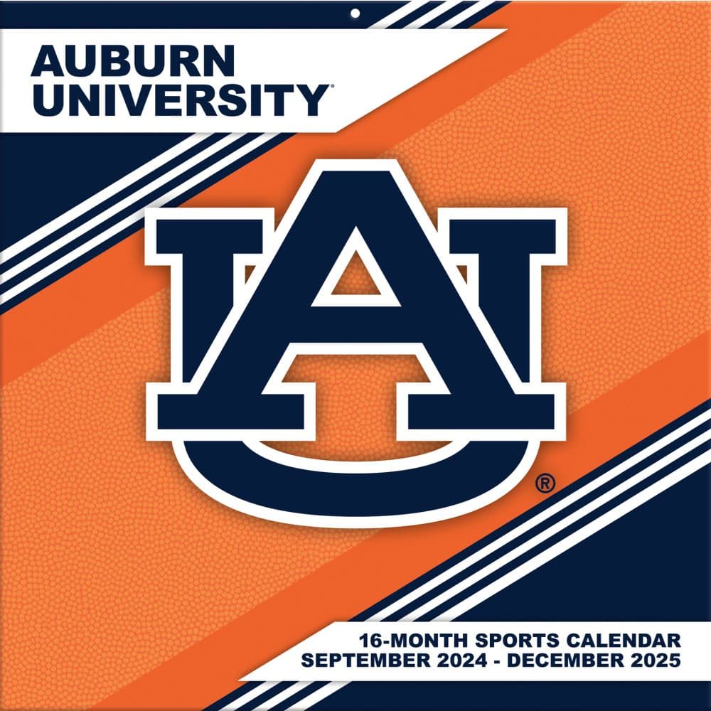 Auburn Tigers 2025 Wall Calendar_Main Image