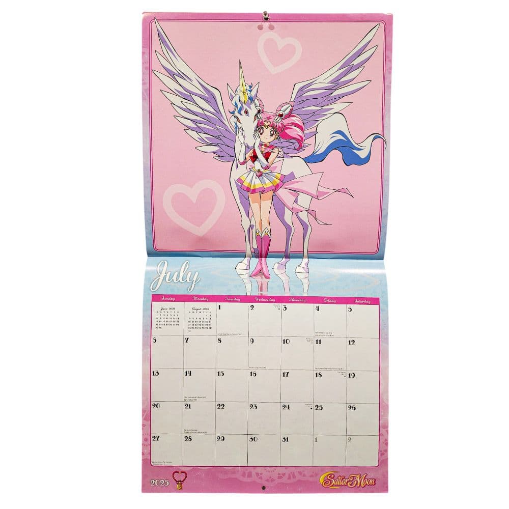 Sailor Moon 2025 Wall Calendar Tenth Alternate Image