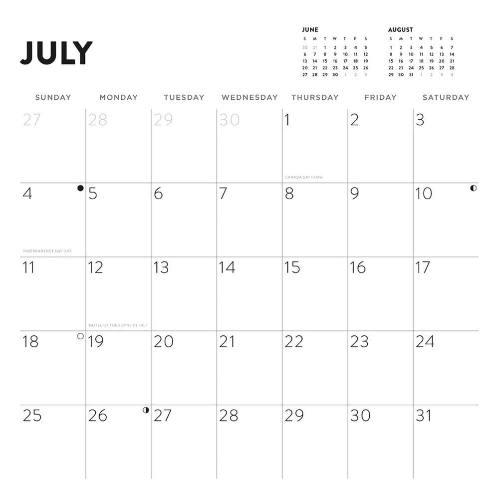 LEGO 2027 Wall Calendar Seventh Alternate Image