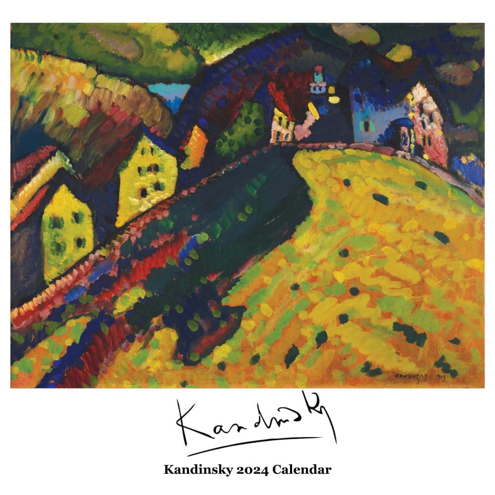 Kandinsky Square 2024 Wall Calendar Main Product Image width=&quot;1000&quot; height=&quot;1000&quot;