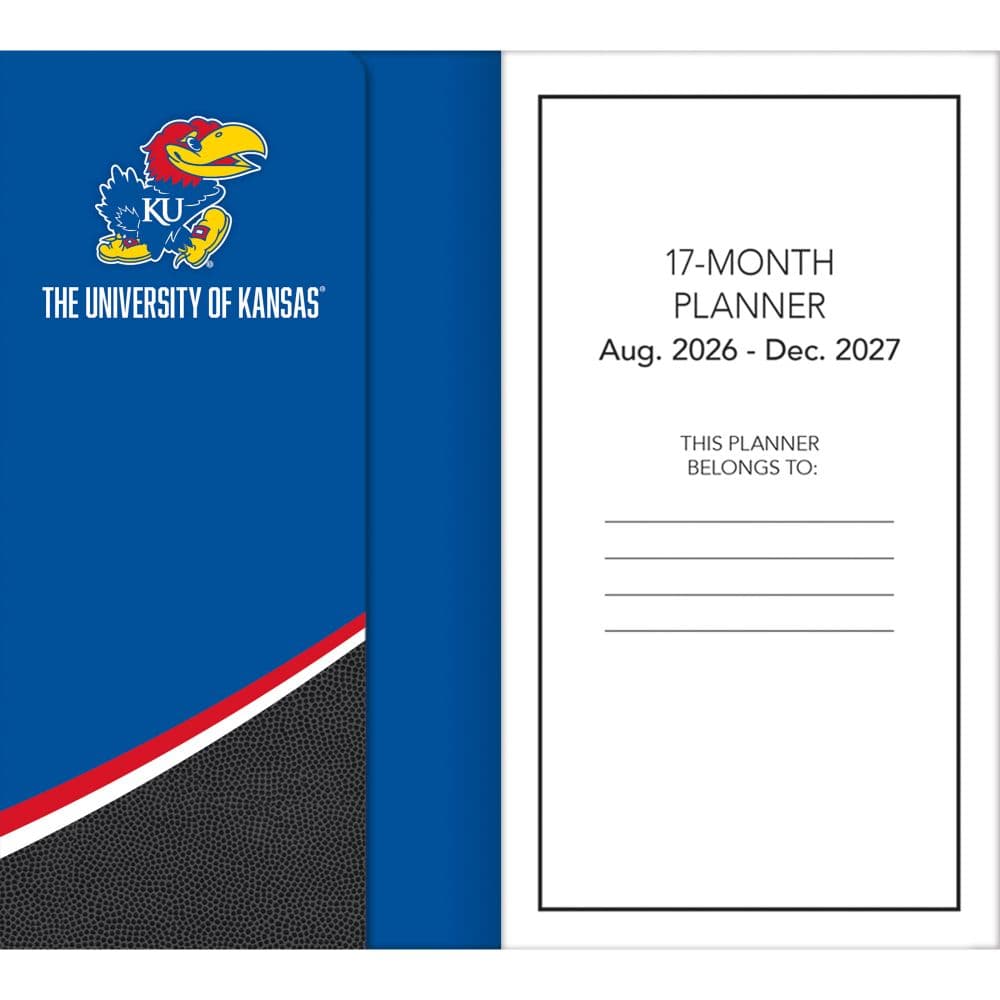 COL Kansas Jayhawks 2027 Pocket Planner Fourth  Alternate Image