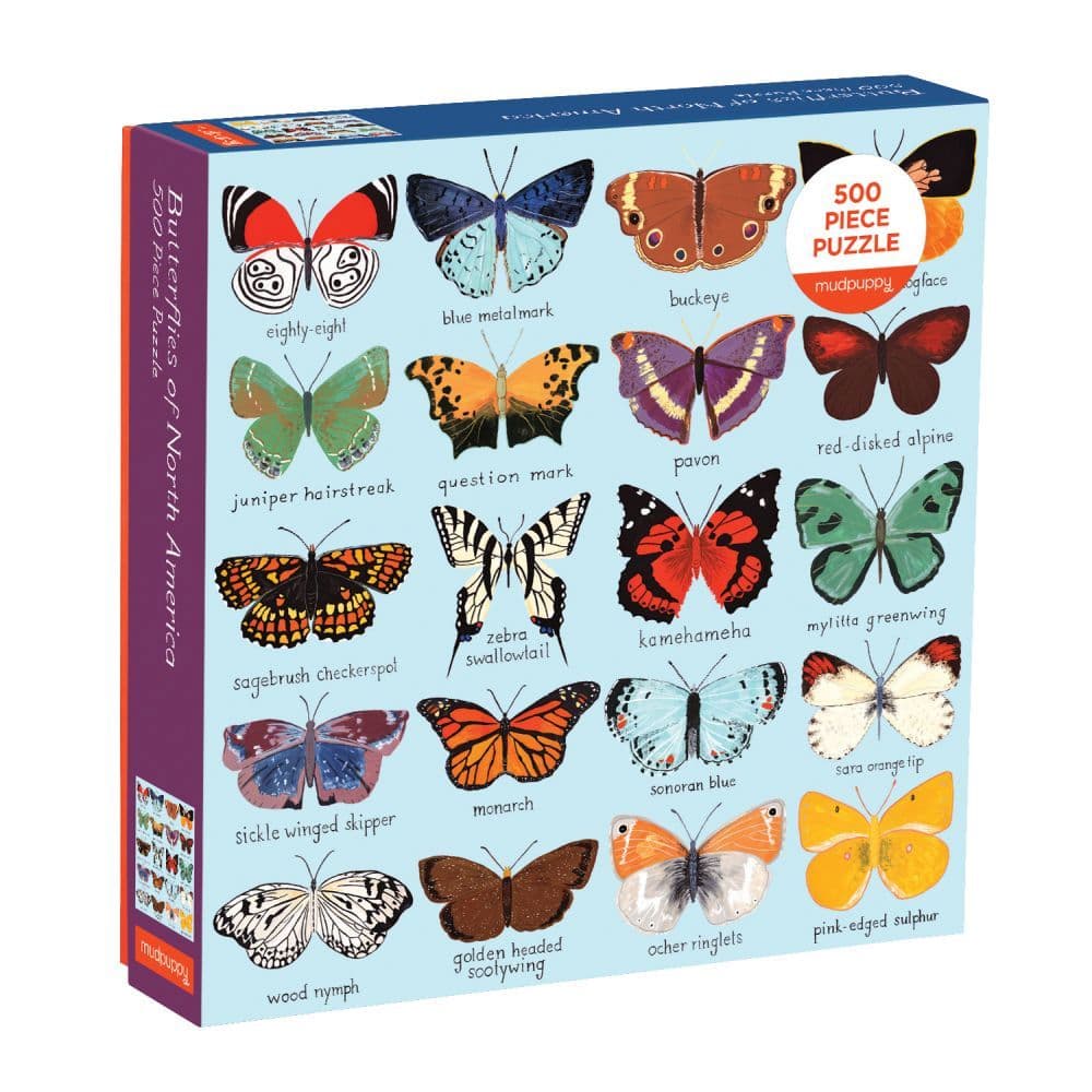Butterflies of North American 500pc Puzzle