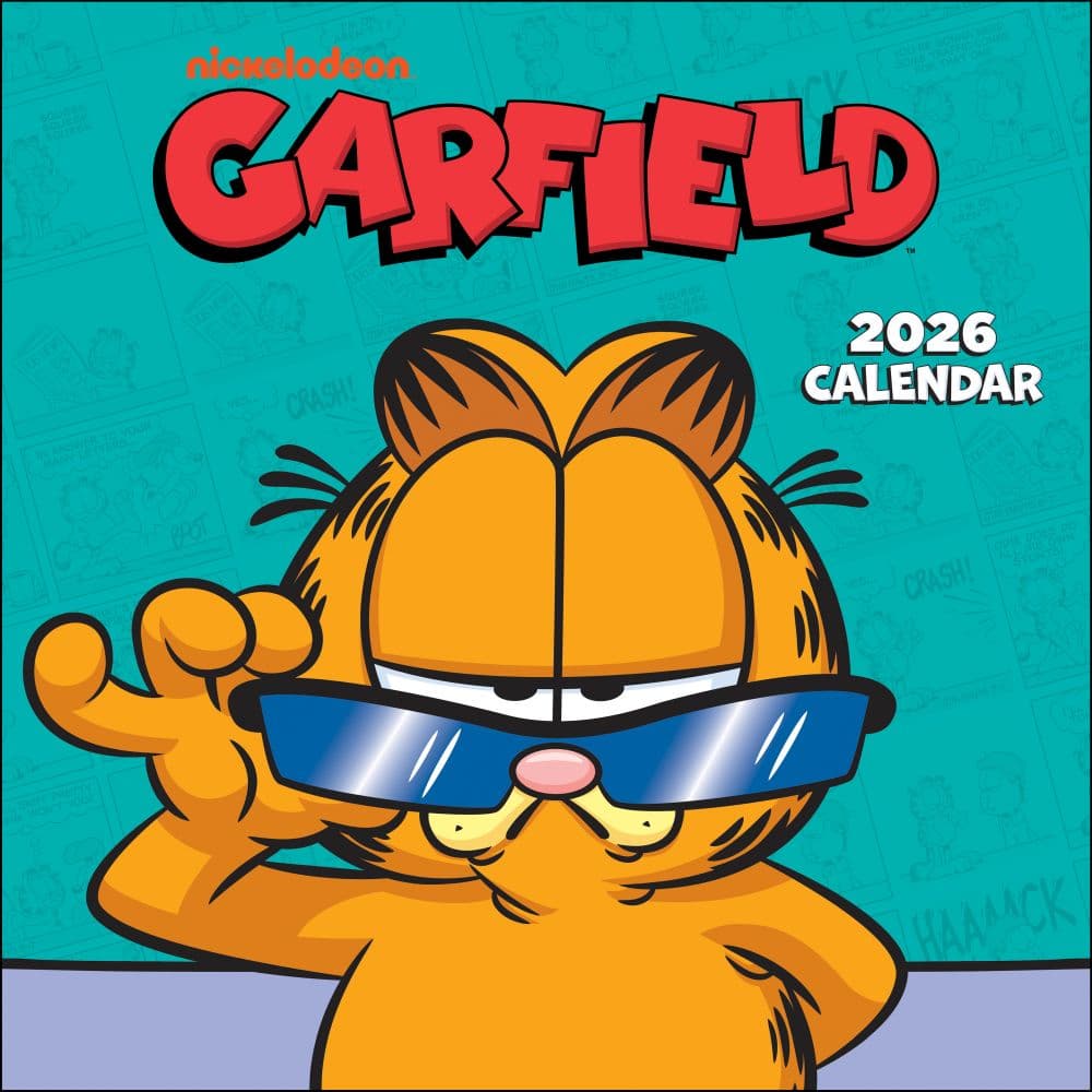 Garfield 2026 Wall Calendar Main Image