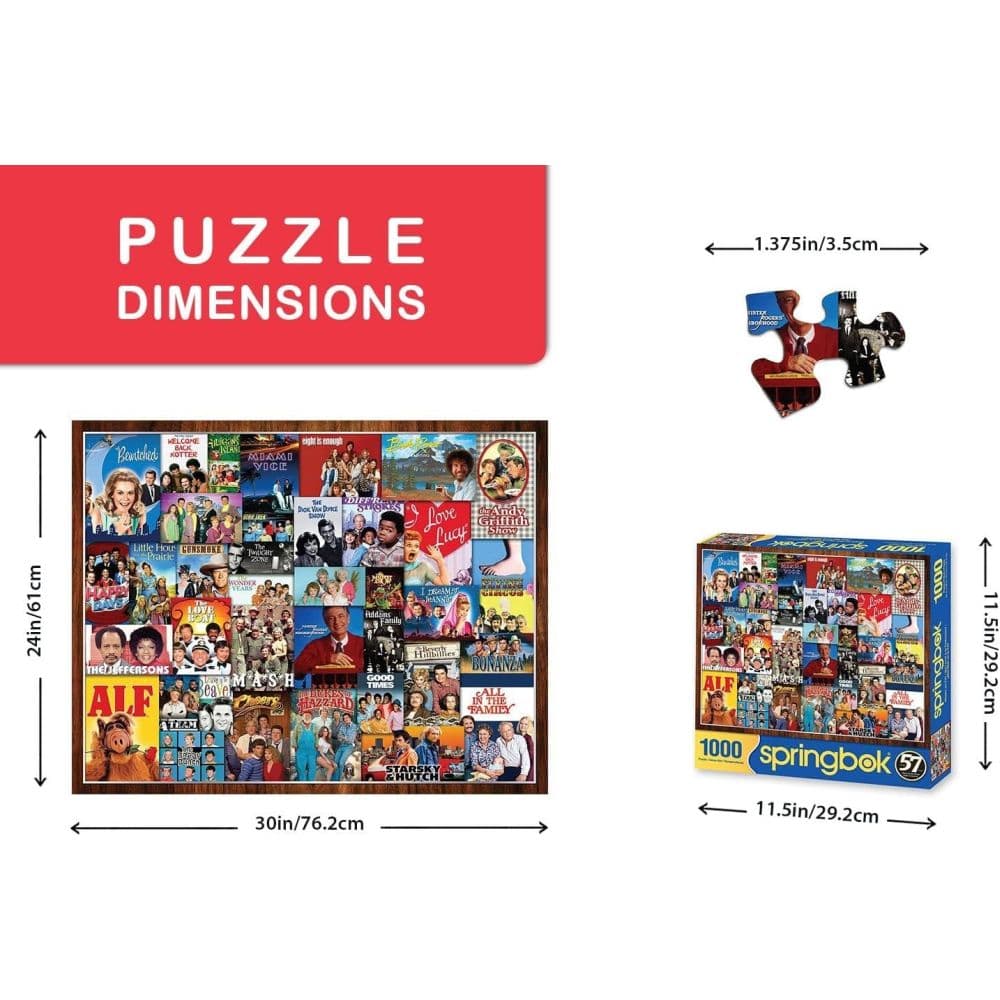 Whats On TV 1000 Piece Puzzle Second Alternate Image