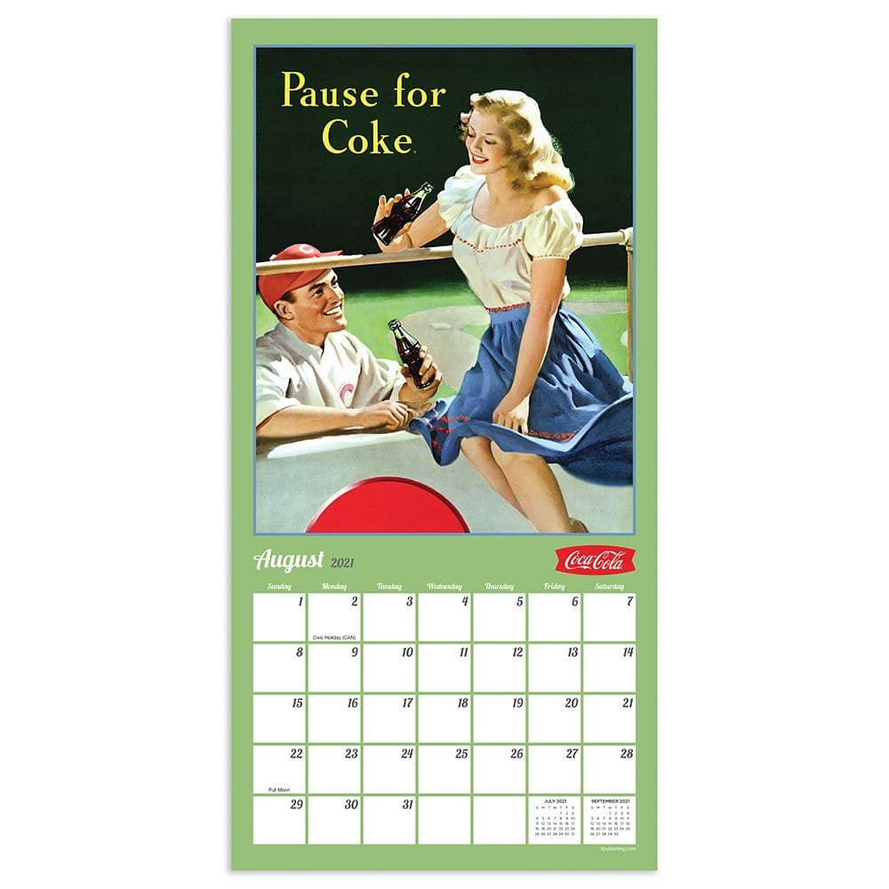 CocaCola Mini Wall Calendar