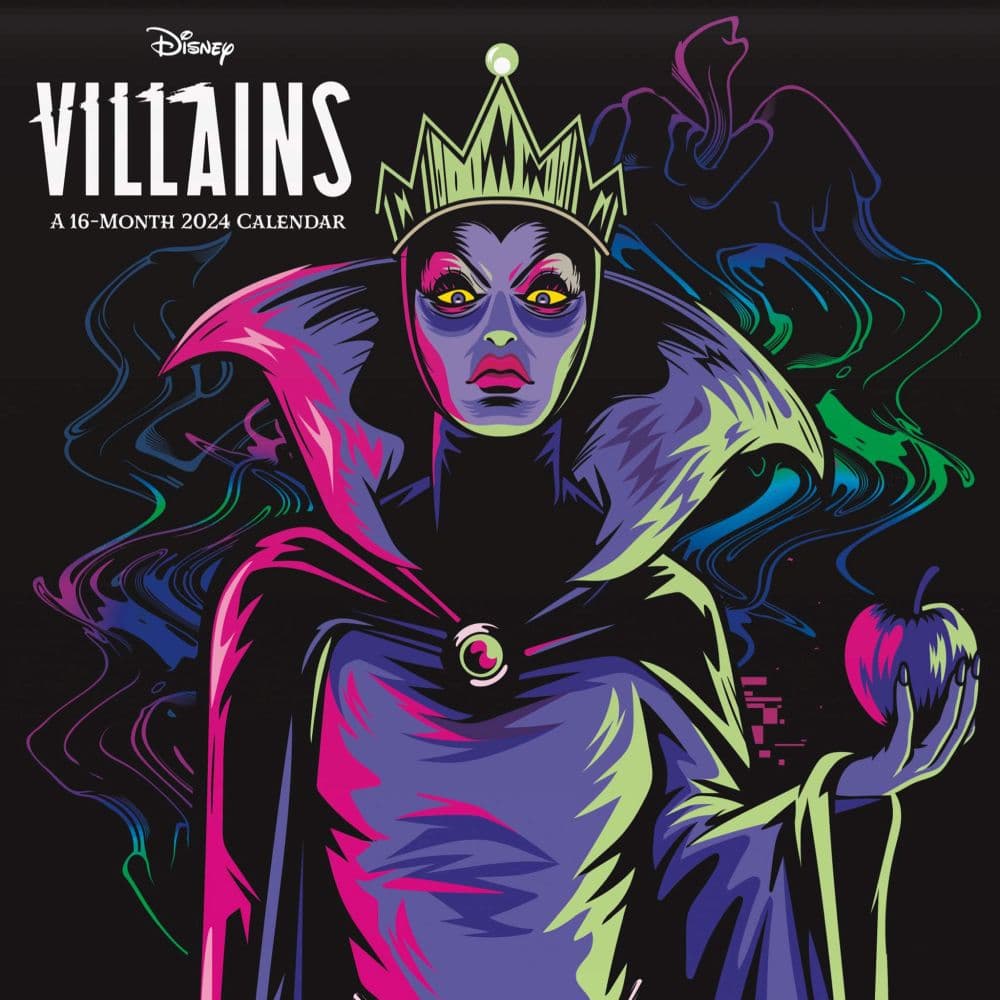 Disney Villains 2025 Wall Calendar