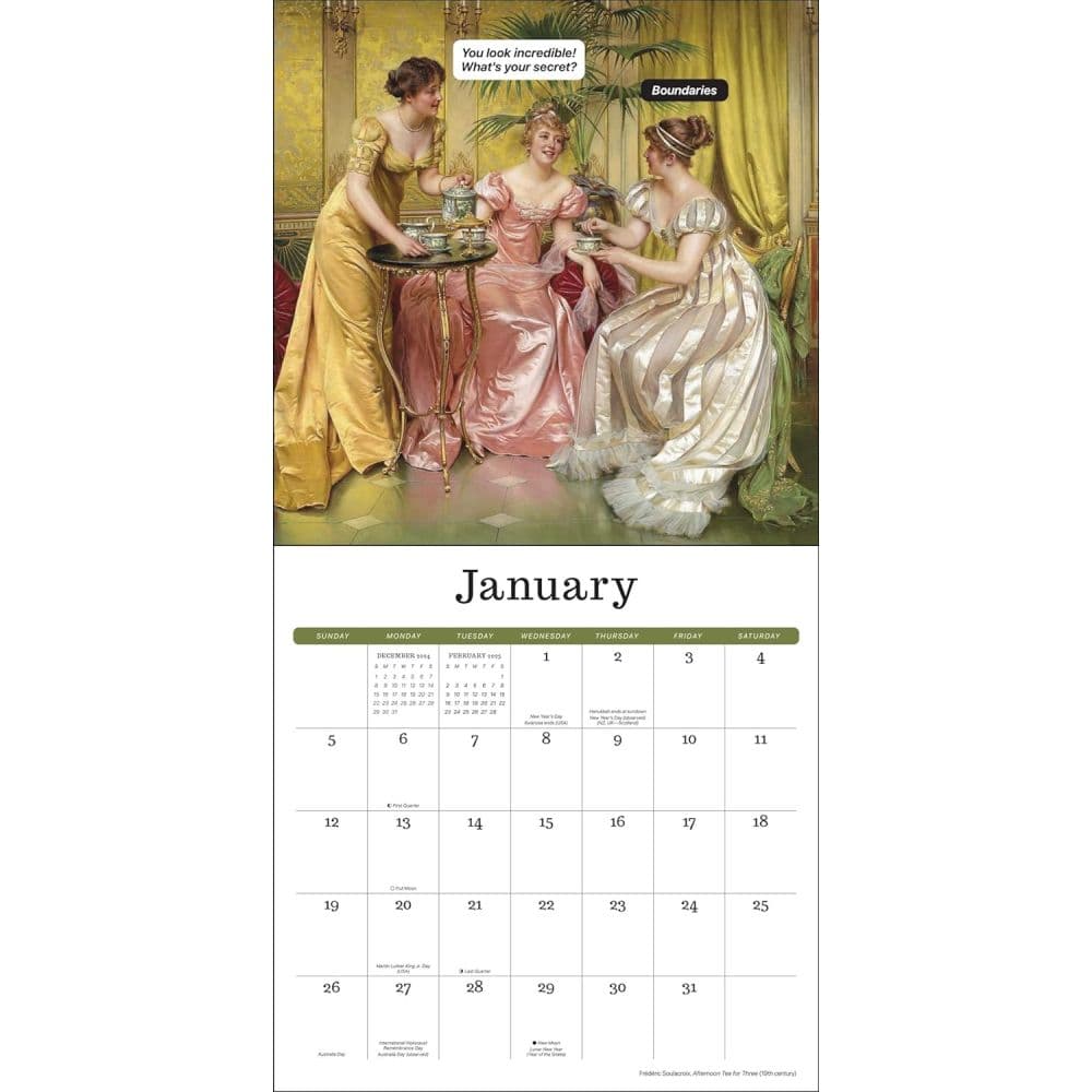 Punk History 2025 Wall Calendar