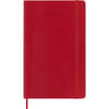 image Moleskine Scarlet Red 2027 Large Soft Cover Weekly Planner First Alternate Image