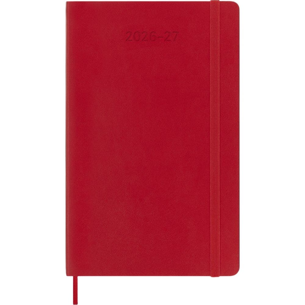 Moleskine Scarlet Red 2027 Large Soft Cover Weekly Planner First Alternate Image