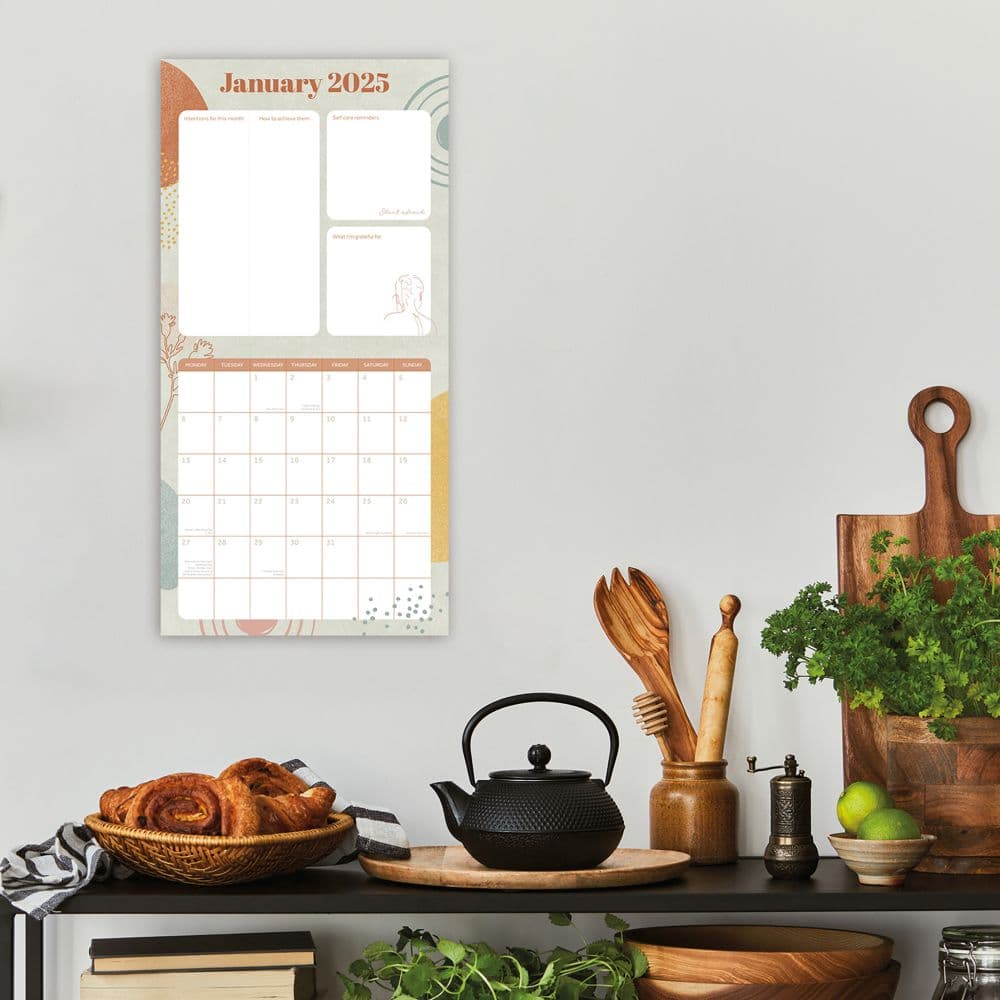 Wellness Planner 2025 Wall Calendar Second Alternate Image width=&quot;1000&quot; height=&quot;1000&quot;