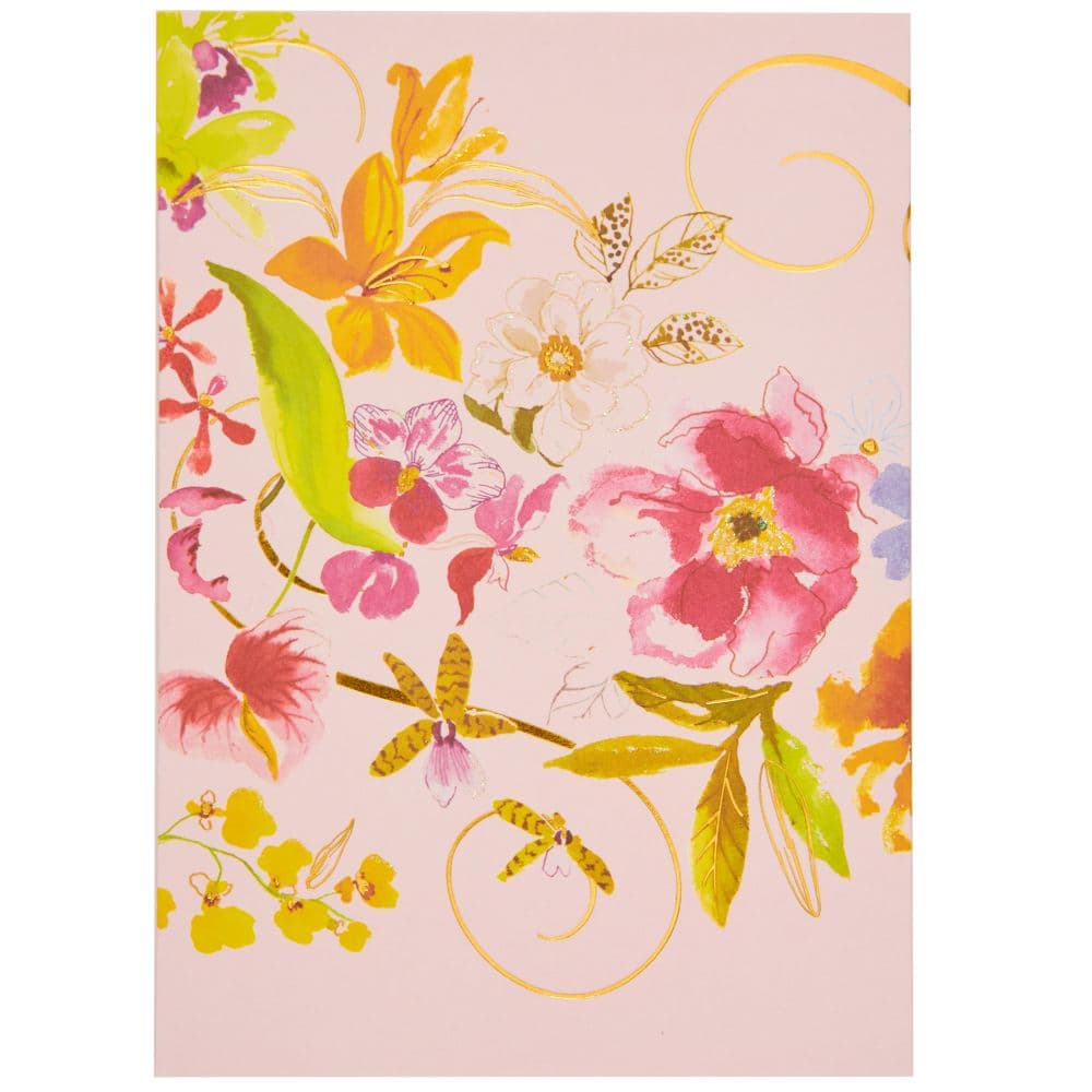 Floral 3 Panel Foldout Blank Card First Alternate Image width=&quot;1000&quot; height=&quot;1000&quot;
