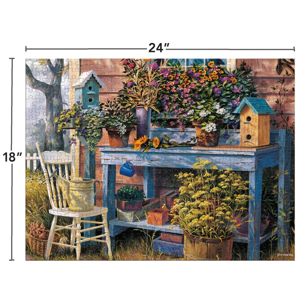 Wildflowers 500 Piece Puzzle Fifth Alternate Image