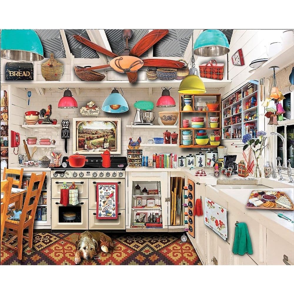 Retro Kitchen 1000pc Puzzle Main Image