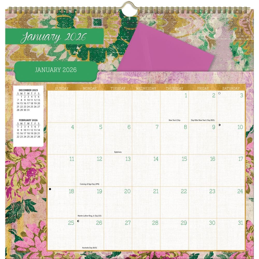 Patina Vie File It 2026 Wall Calendar_ALT1