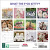 image What the Fck Kitty 2025 Wall Calendar First Alternate Image width=&quot;1000&quot; height=&quot;1000&quot;