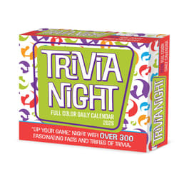 Trivia Night 2026 Desk Calendar
