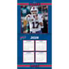 image NFL Buffalo Bills Josh Allen 2027 Wall Calendar Second Alternate Image