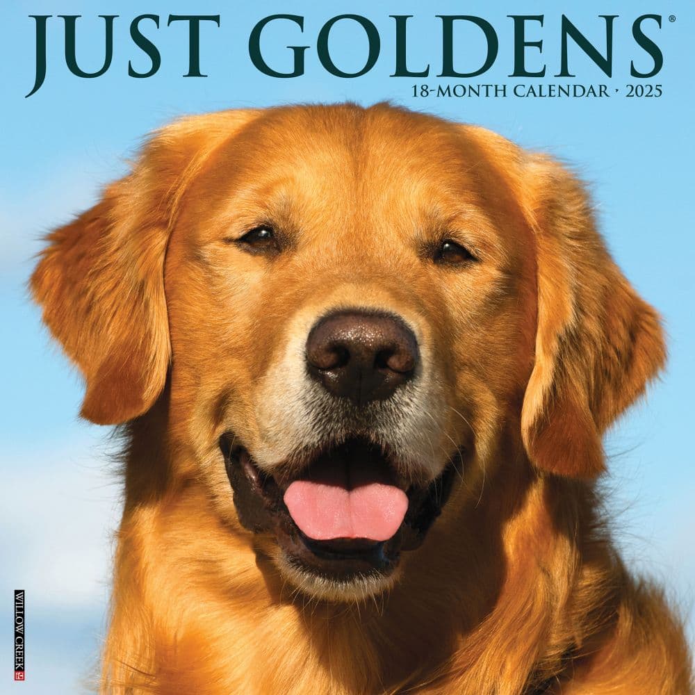 Just Goldens 2025 Wall Calendar Main Image