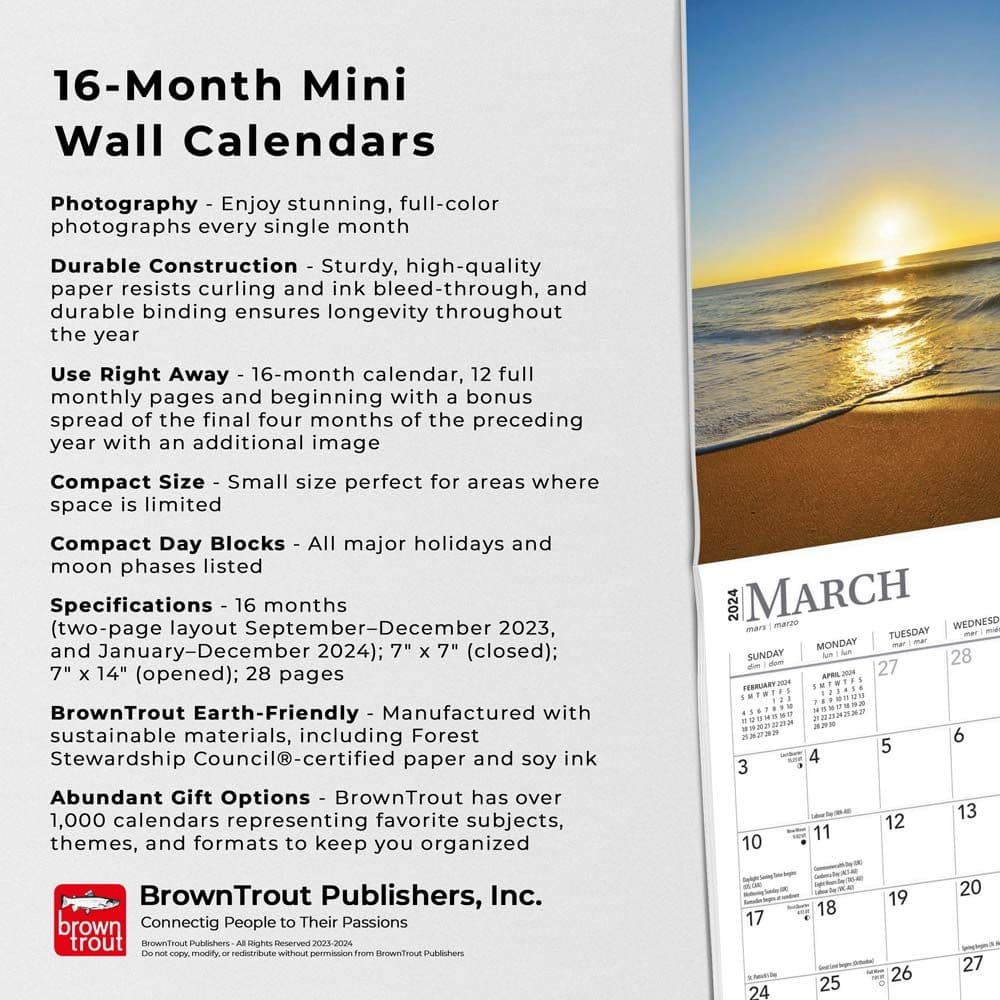 Paradise 2024 Mini Wall Calendar Fourth Alternate Image width=&quot;1000&quot; height=&quot;1000&quot;