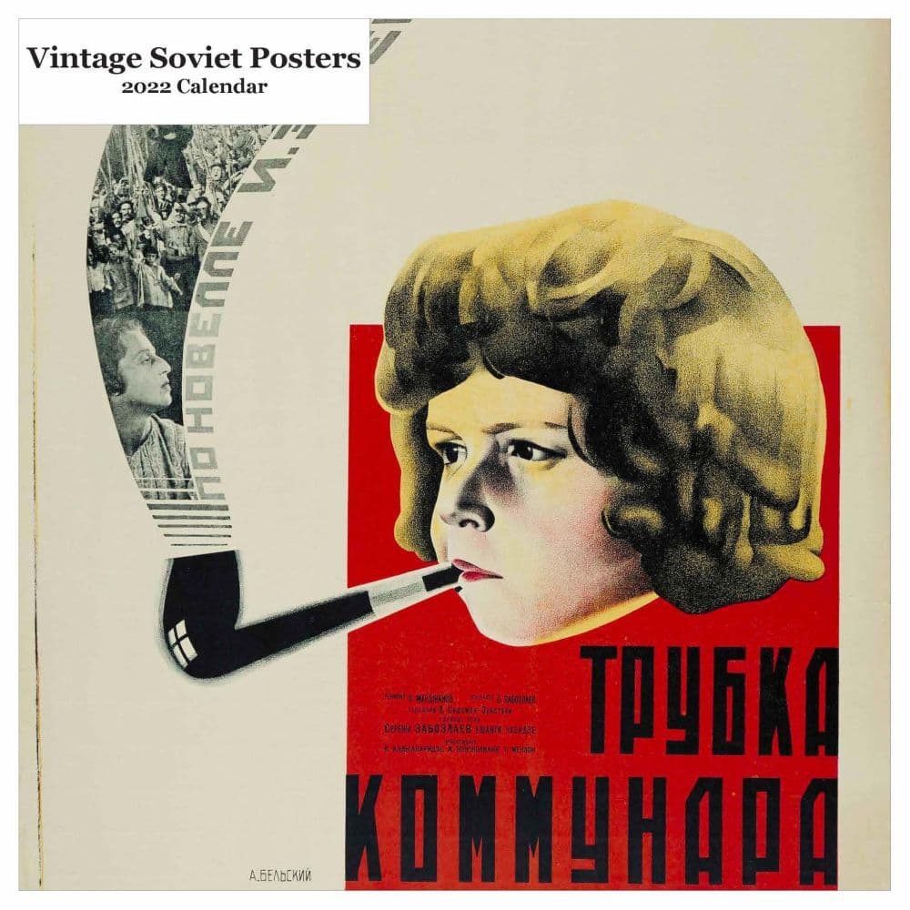 Soviet Posters 2022 Wall Calendar