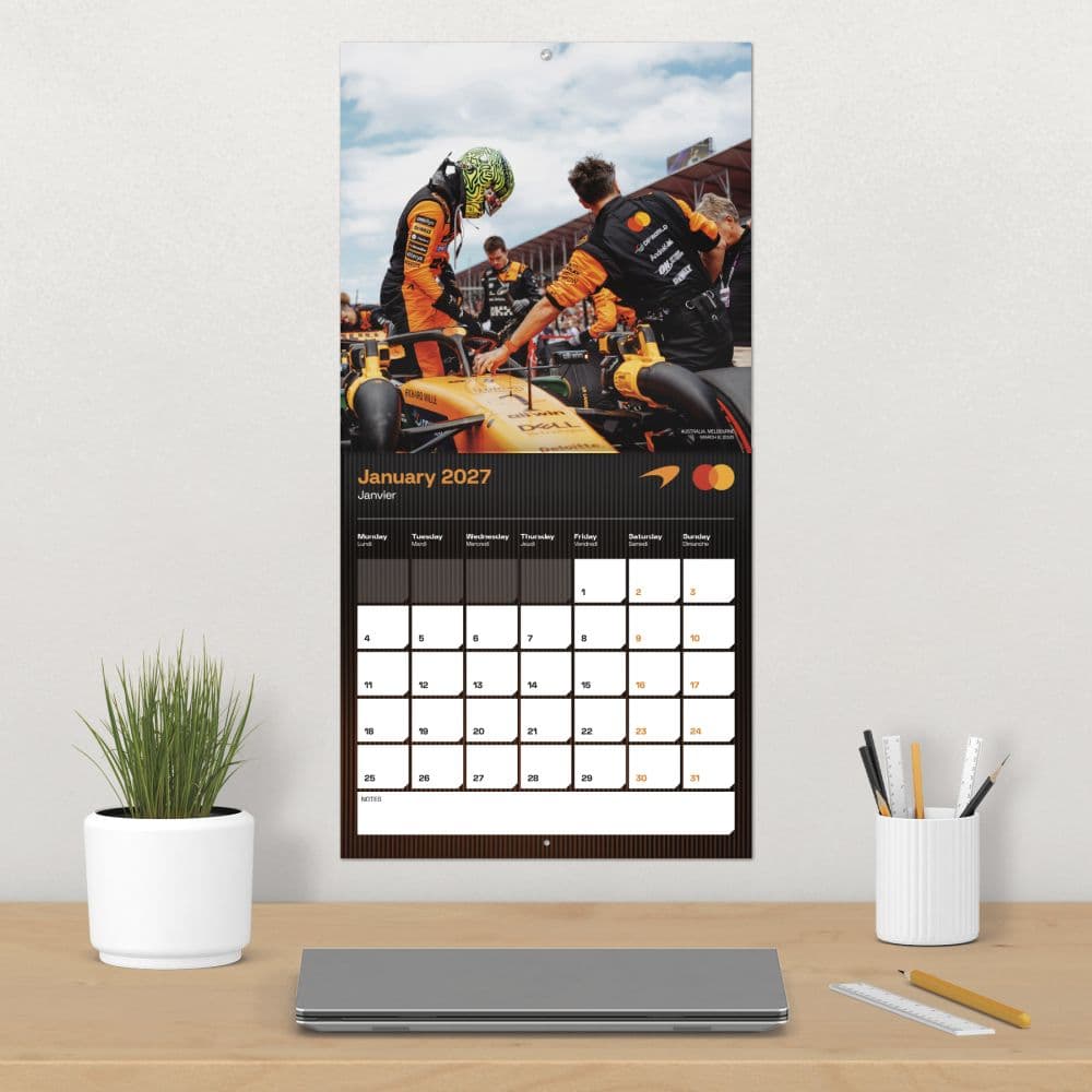 McLaren Racing 2027 Wall Calendar Fourth Alternate Image